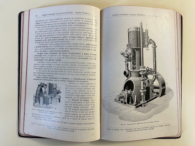 Società anonima italiana Koerting. Sede sociale in Sestri Ponente. Catalogo-guida delle Società Industriali Koerting